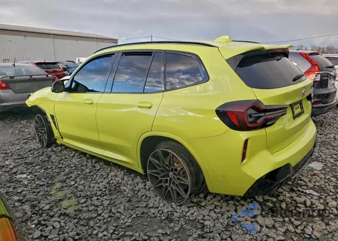 2023 BMW X3 M из США, поврежденный, VIN 5YM13EC09P9P74085